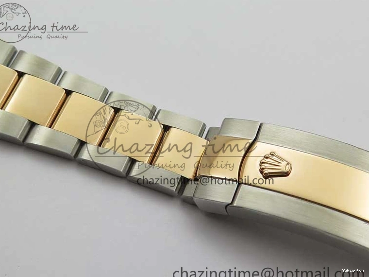 126281 Bracelet BP Gray DateJust Oyster 1:1 Best on Edition Maker RG SS 36 Roman Dial 0417